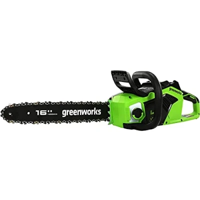 Afbeelding van Greenworks GD40CS18 Accu Kettingzaag met Borstelloze Motor, 40 cm Zaagbladlengte, 20 m/s Kettingsnelheid, 3,81 kg, Automatische Oliesmering, Terugslagbeveiliging ZONDER 40V &amp; Lader