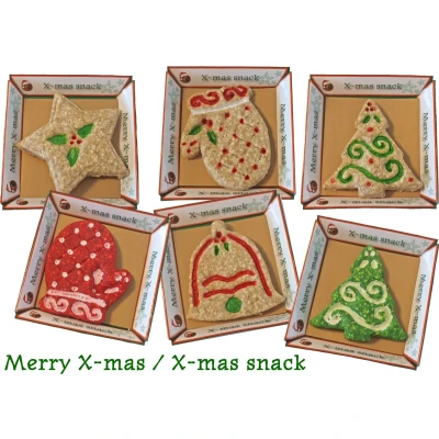 Afbeelding van Homestyle Kerst Snack Munchy Hondensnacks 70 g Assorti