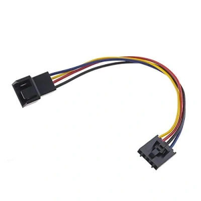 Afbeelding van 1x 5 Pin Naar 4 Fan Adapter Converter Verlengkabel Speciale Interface Conversie Lijn Compatibel Met Dell Computer PC