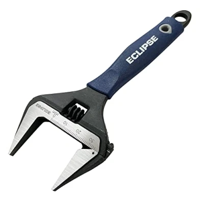 Afbeelding van Eclipse Tools ADJW6WJ 6&quot; verstelbare moersleutel met extra brede kaak, grijs