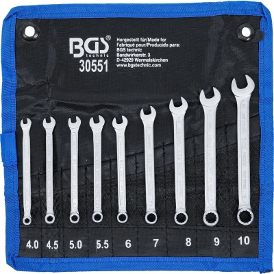 Afbeelding van BGS Steekringsleutelset 4 10 mm 9 delig
