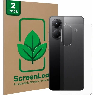 Afbeelding van ScreenLeaf Screenprotector voor Xiaomi Poco X7 Pro (Achterkant) Duurzame schermbescherming Folie Beschermfolie transparant (2 Stuks)