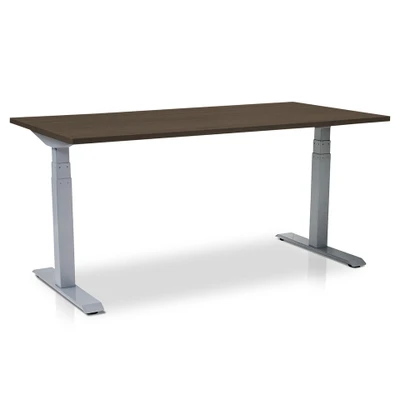 Afbeelding van MRC PRO elektrisch ARBO zit sta bureau 180x80 cm bruin eiken