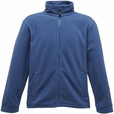 Afbeelding van Regatta Heren klassieke fleece jas met volledige rits, blauw (koningsblauw), groot (fabrieksmaat: L)