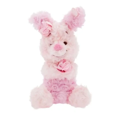 Afbeelding van Disney Store Officiële Knorretje Knuffel, Winnie de Poeh, 25cm / 8&quot;, Sakura Collectie, Roze Varken Knuffel met Kersenbloesem Bloemen, Geschikt vanaf Geboorte, 0+