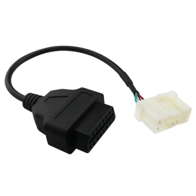 Afbeelding van 12 Pin Auto OBD2 Aansluitkabel Diagnostisch Instrument Connector Harnas Adapter Kabel Compatibel met Tesla Model X S