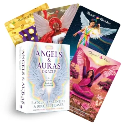 Afbeelding van Angels &amp; Auras Oracle: A 44 Card Deck and Guidebook