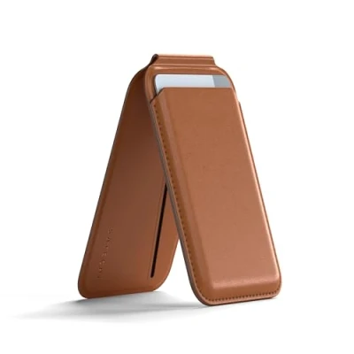 Afbeelding van Satechi Magnetic Wallet Stand Bruin