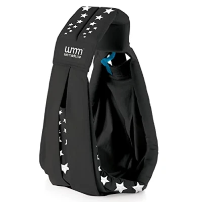 Afbeelding van We maakten me glimlach speciale editie baby draagtas, vijf draagposities, van 3.6 15.9kg, Superstar zwart