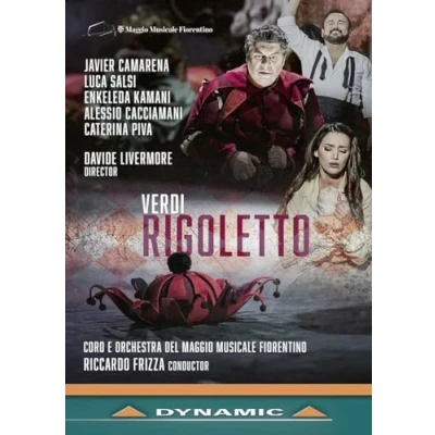 Afbeelding van Javier Camarena, Luca Salsi, Enkeleda Kamani Verdi: Rigoletto (DVD)