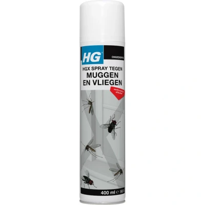 Afbeelding van HG X Spray Tegen Muggen En Vliegen 400ML