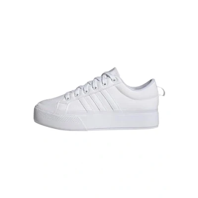 Afbeelding van adidas Dames Bravada 2.0 Platform Shoes, Cloud White / Chalk White, 40 2/3 EU