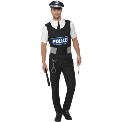 Afbeelding van Dressing Up &amp; Costumes Police Policeman Instant Kit