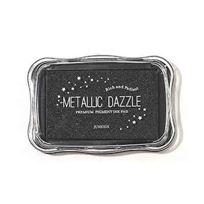 Afbeelding van INCAUCA Metalen inktpads voor rubberen stempels, wasbare stempelinktkussen, stempelen, embossing Craft Ink Pad Postzegels Partner DIY kleur bruiloft kaarten maken plakboek