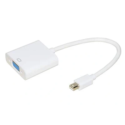 Afbeelding van Link Accessori LKADAT14 video kabel adapter 0,15 m VGA (D Sub) Mini DisplayPort Wit