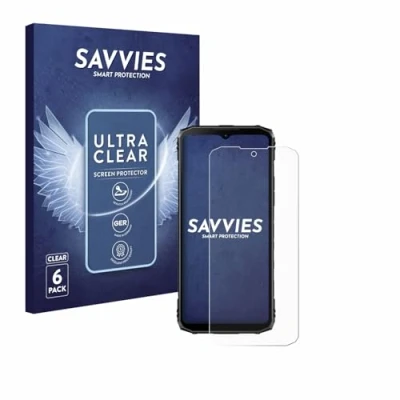 Afbeelding van Savvies (6 Stuks) Schermbeschermer voor Doogee Blade 10 Ultra Screen Protector Transparant