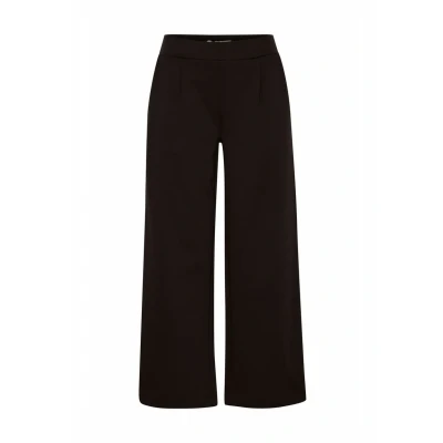Afbeelding van b.young Byrizetta WIDE Cropped Broek, Dames, Maat: XS, Black
