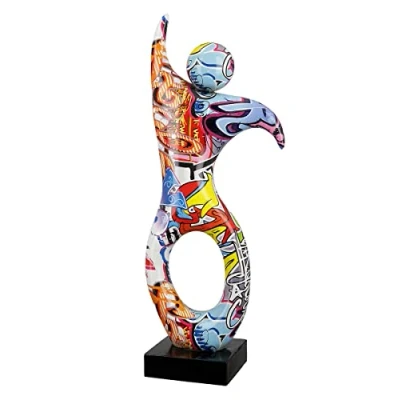 Afbeelding van Casablanca by Gilde Decoratief figuur Sculptuur Dancer Street Art (1 stuk)