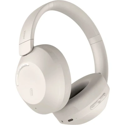 Afbeelding van Mixx StreamQ C4 Draadloze Koptelefoon Over Ear Noise Canceling Zand