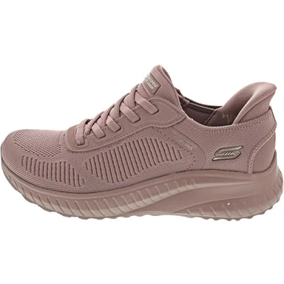Afbeelding van Skechers Dames BOBS Squad Chaos Current Muse Sneaker, Fuchsia, 3 UK, 36 EU