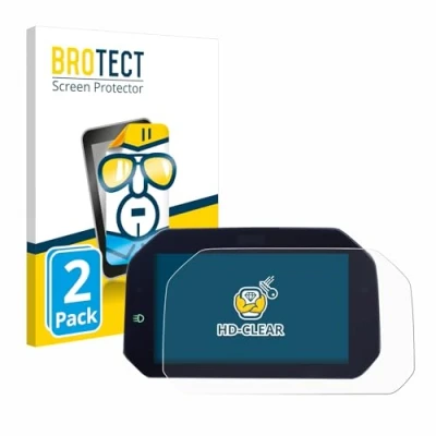 Afbeelding van BROTECT Screenprotector voor BMW R 1300 GS TFT 6.5&quot; Folie Beschermfolie transparant (2 Stuks)