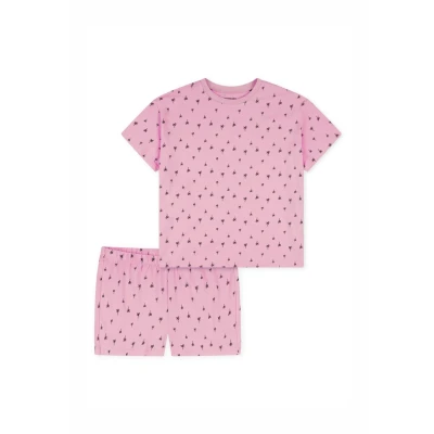 Afbeelding van Schiesser SET Pyjama voor kinderen, Maat: 140, Powder pink
