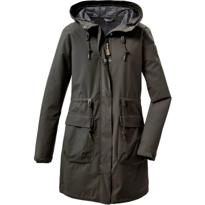 Afbeelding van Functionele dames parka Killtec donkergroen maat 42