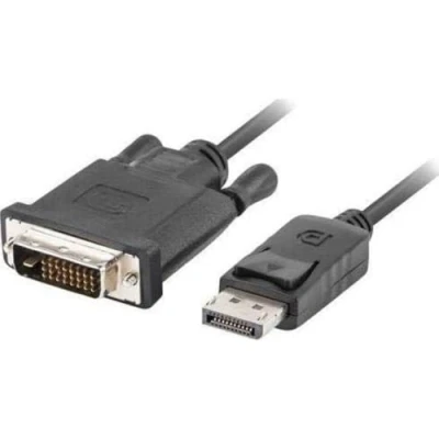 Afbeelding van Lanberg DisplayPort (M) V1.2 &gt;DVI D(M) (24+1) 1M Black Dual Link kabel