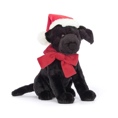 Afbeelding van Jellycat Knuffel Winter Warmer Pippa Black Labrador