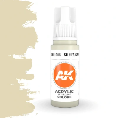 Afbeelding van Silver Grey Acrylic Modelling Colors 17ml AK11006