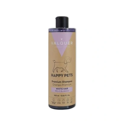 Afbeelding van Valquer Laboratorios Premium Shampoo voor honden met witte of lichte vacht panthenol en lavendelextract. Hondenshampoo. Kattenshampoo 400 ml. (Wit haar)