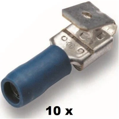 Afbeelding van Cimco vlakstekerhuls met aftak geisoleerd 1,5 2,5mm2 6,3X0,8 zak 10