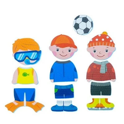 Afbeelding van Nuby Dress Me Up Foam Set Boy