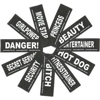 Afbeelding van Julius K9 Tekstlabel Agility Groot