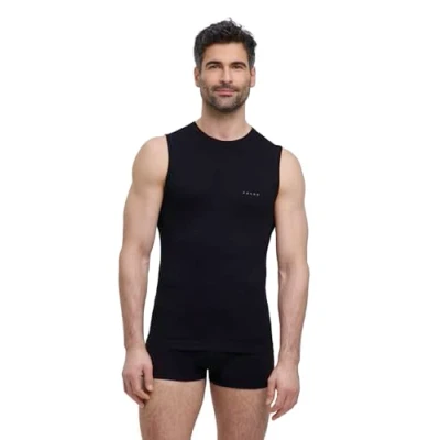 Afbeelding van Falke Wooltech Light Functional Underwear FOR WARM TO COLD Conditions Top black, Heren, Maat: Small, Black