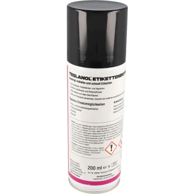 Afbeelding van Teslanol labelverwijderaar 200 ml label verwijderd verwijdert zelfklevende labels