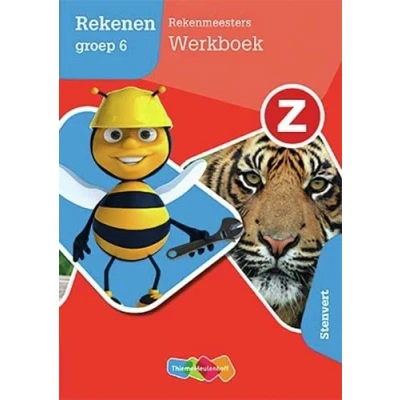 Afbeelding van Z Rekenen groep 6 Rekenmeesters Werkboek Stenvert (Paperback)