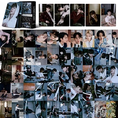 Afbeelding van 55 stuks Seventeen Fotokaarten FML Album Kaarten Zeventeen Mini Lomo Cards Merch Photo Pack Cadeau voor Meisjes Fans