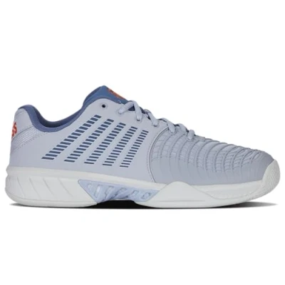 Afbeelding van K Swiss Heren Express Light 3 tennisschoen, Arctic/Infinity/SCRLT Ibis, 41,5 EU, Arctic Infinity Scrlt 41.5 EU