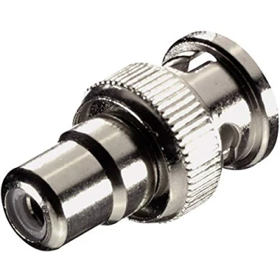 Afbeelding van SpeaKa Professional SP 7869892 BNC / Cinch Adapter [1x stekker 1x koppeling] Zilver