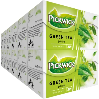 Afbeelding van Pickwick Pure Groene Thee 12 x 20 theezakjes