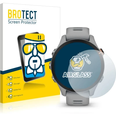Afbeelding van BROTECT Screenprotector voor Garmin Forerunner 255S Folie Beschermfolie Beschermglas transparant
