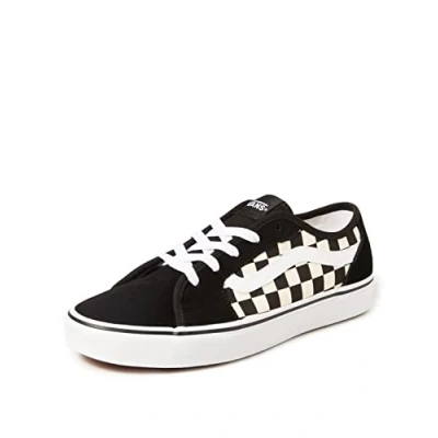 Afbeelding van Vans Women Filmore Decon Checkerboard Black White Schoenmaat 36