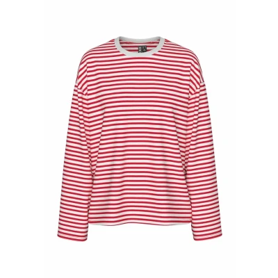 Afbeelding van Pieces ADIE NOOS Longsleeve, Dames, Maat: XS, Cloud dancer 9