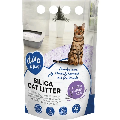 Afbeelding van Kattenbakvulling premium silica lavendel 5l 29x26x10 cm