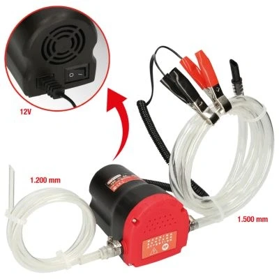 Afbeelding van KS Tools 150.2800 Elektrische afzuig en vulpomp