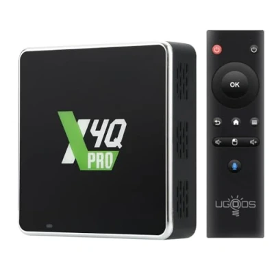 Afbeelding van Ugoos X4Q Pro Android 11 Amlogic S905X4 TV Box 4GB RAM 32GB ROM 2.4G/5G Dual WiFi BT5.1 USB 3.0 Ethernet 1000M ondersteunt AV1 4K HDR decoder
