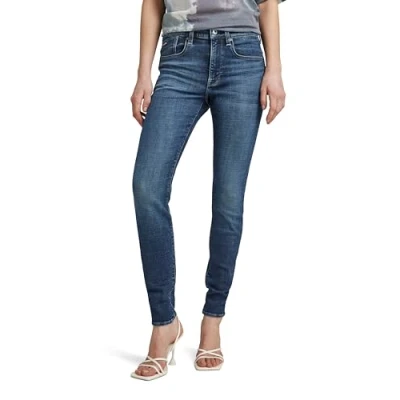 Afbeelding van G star Raw Lhana skinny wmn worn in himalayan blue Skinny/slim jeans W24 L30