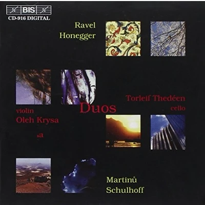 Afbeelding van Oleh Krysa &amp; Torleif Thedéen Duos For Violin And Cello (CD)