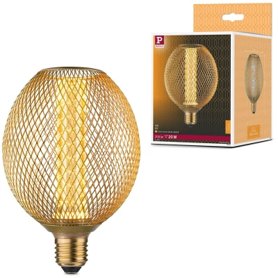 Afbeelding van Paulmann 29089 LED lamp E27 Globe Spiral 4.2 W Goud (Ø x h) 110 mm 160 1 stuk(s)